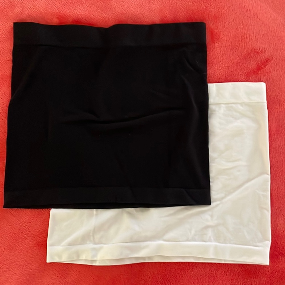 Motherhood maternity belly bands black and white